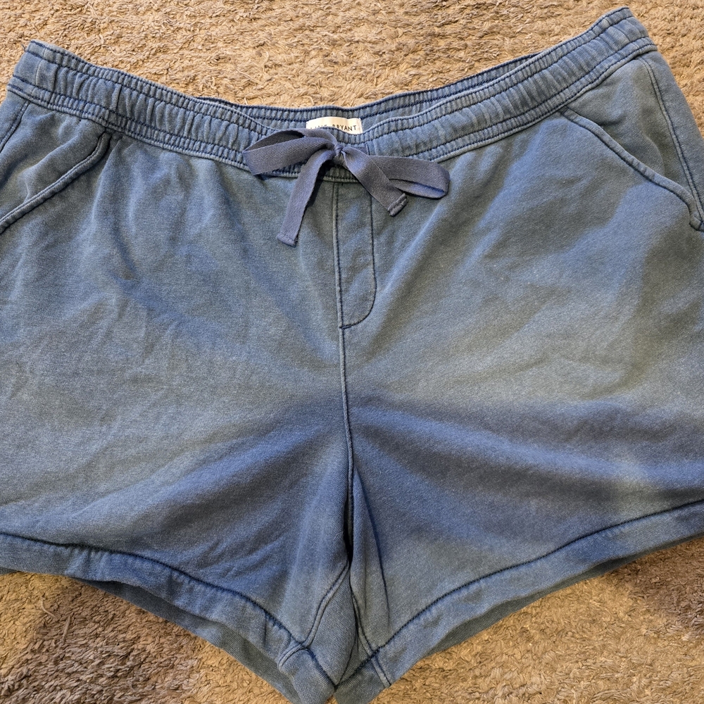 Women's Blue Casual Shorts